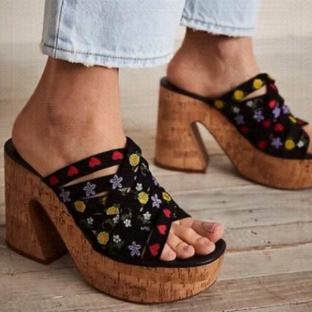 Free People Collection Lisbon Platform Mules